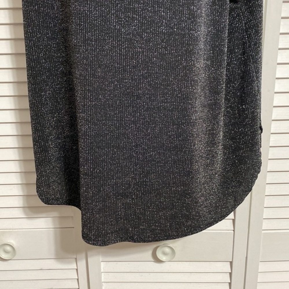 Don’t Stop Believing Black sparkly shirt! - Picture 8 of 14